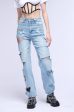 STARSTRUCK RHINESTONE RELAXED JEANS Discount