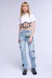 STARSTRUCK RHINESTONE RELAXED JEANS Discount