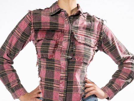 COOL AGAIN FLANNEL BLOUSE Supply