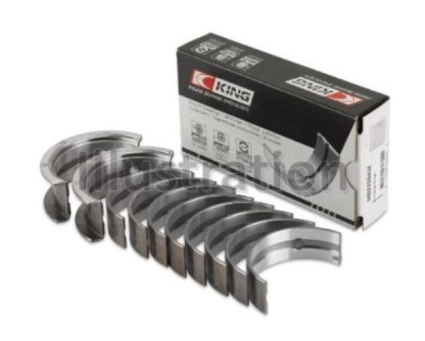 King Engine Bearings ChevrolET 121 (Size +0.25mm) Main Bearing Set For Sale