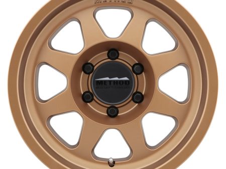 Method MR701 17x9 -12mm Offset 6x5.5 106.25mm CB Method Bronze Wheel Online Hot Sale